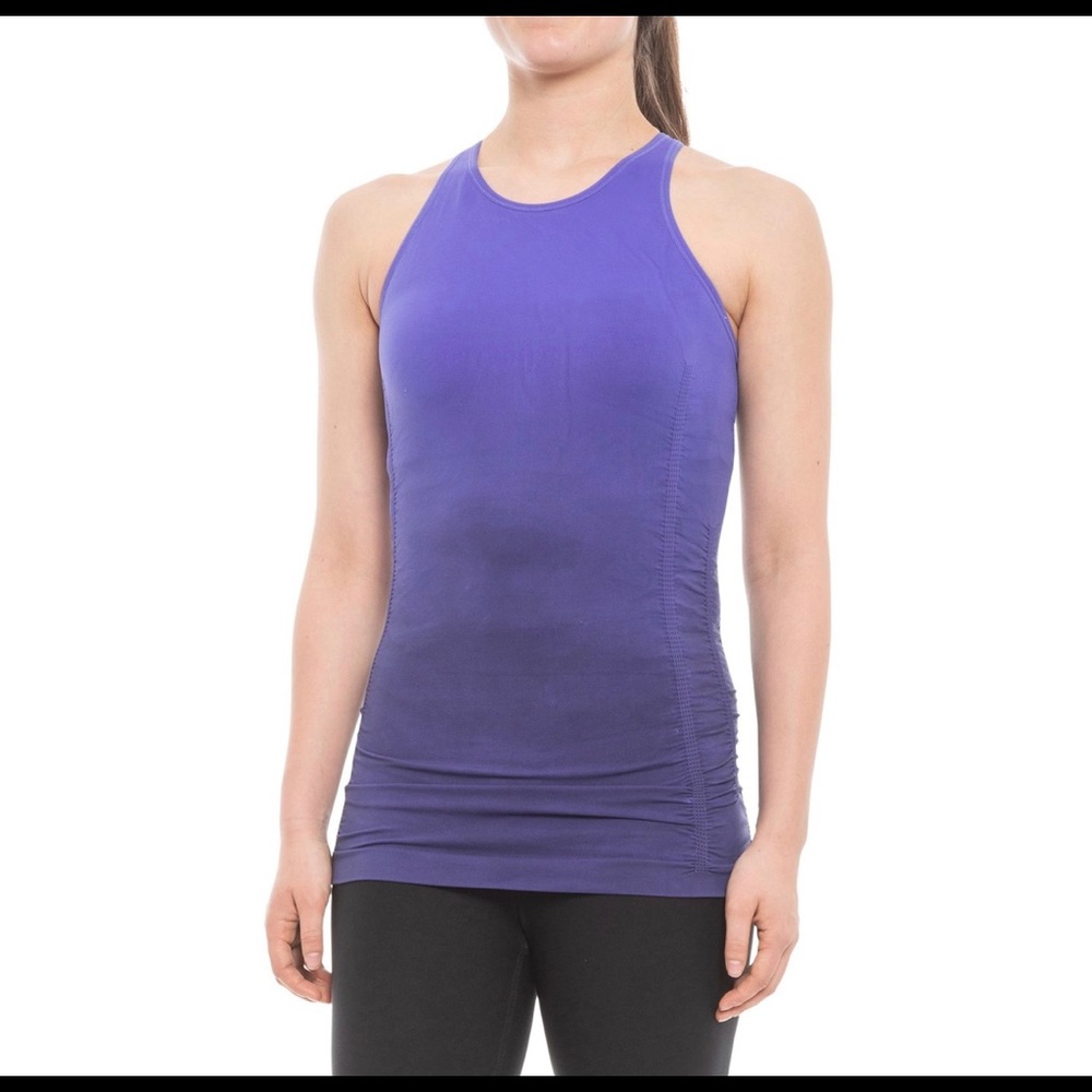 Nux Spellbound Purple Ombré Camisole Sport Top Size XS NWT